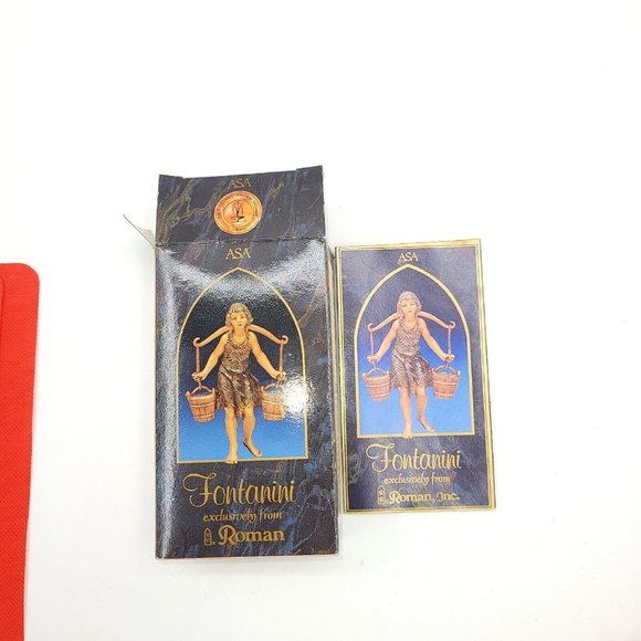 The Fontanini Nativity Asa Water Boy 5" Heirloom 1983  Collection Figure - Picture 9 of 9